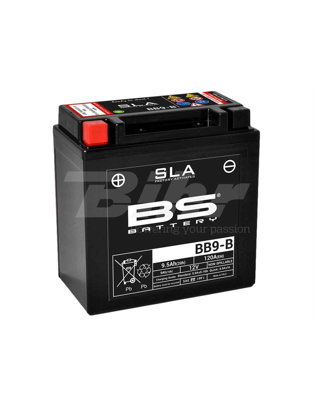 Batería BS Battery SLA BB9 B FA Honda CRF 150