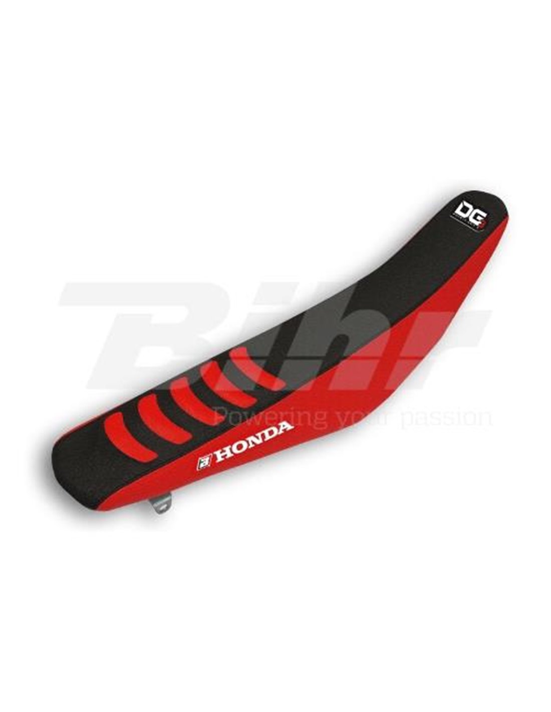 Funda De Asiento Blackbird Doble Agarre 3 Honda Negro Rojo 1135H Honda