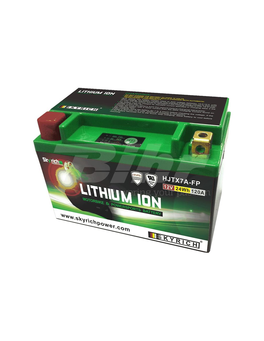 Lithium Battery Skyrich LITX7A W Led Indicator Suzuki LTR 450