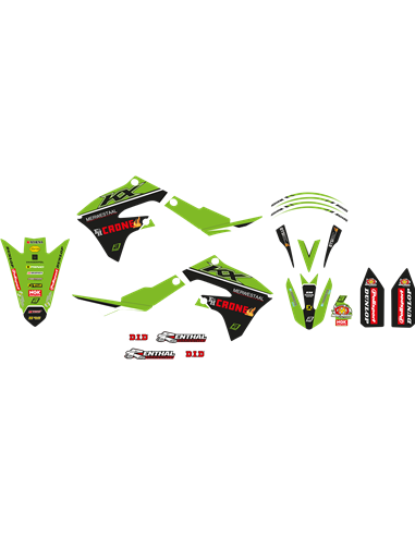 Graphic Kit Replica Team Kawasaki H&F 2022 BLACKBIRD RACING 2425R14