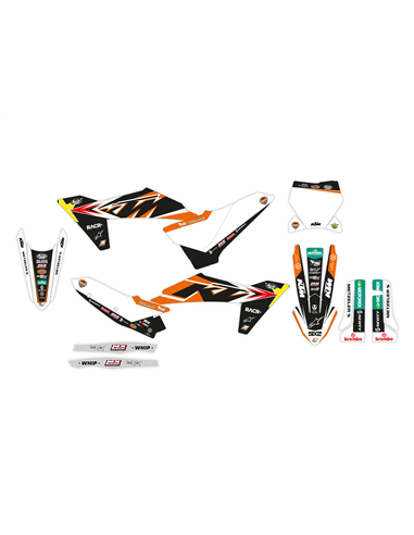 Kit de gráficos Trophy BLACKBIRD RACING 2548R21