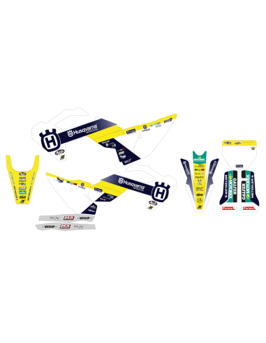 Kit de gráficos Trophy BLACKBIRD RACING 2616R6