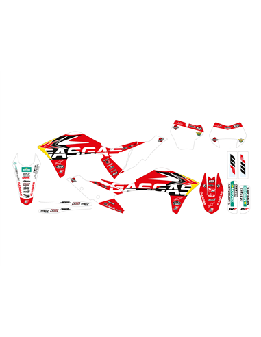 Kit de gráficos Trophy BLACKBIRD RACING 2908R1