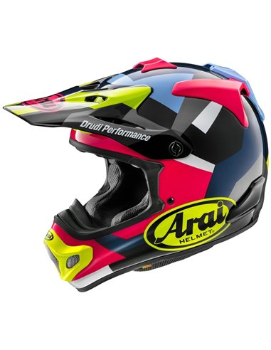 Casco ARAI MX-V BLOCK - Rosa 101-0270-04 talla L