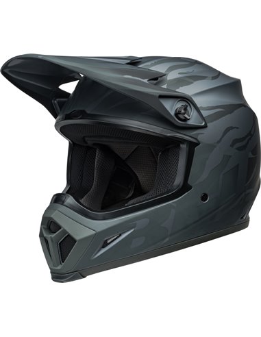 Casco BELL MX-9 Mips - Decay Matte Black 7157409 talla L