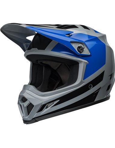 Casco BELL MX-9 Mips - Alter Ego Gloss Blue 7157374 talla L