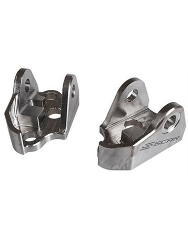 Soporte de estriberas SCAR Titanio Yamaha YZ125