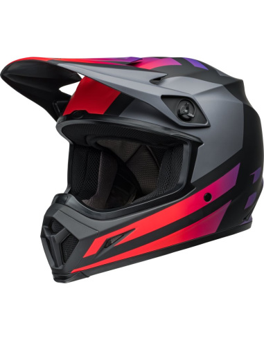 Casco BELL MX-9 Mips - Alter Ego Gloss Matte Black/Red 7157420 talla XL