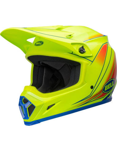 Casco BELL MX-9 Mips - Zone Gloss Retina Sear 7157480 talla XL