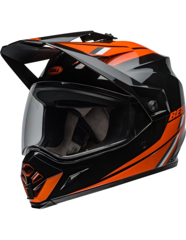 Casco BELL MX-9 Adventure MIPS - Alpine Gloss Black/Orange 7157260 talla XL