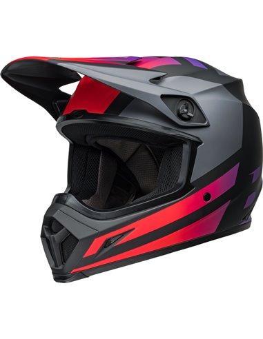 Casco BELL MX-9 Mips - Alter Ego Gloss Matte Black/Red 7157421 talla XXL