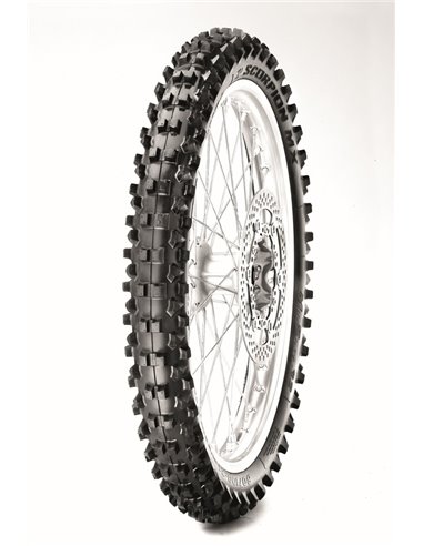 Neumático PIRELLI SCORPION MX32 MID SOFT (F) STD + Yamaha YZ250F/YZ450F 80/100-21 M/C 51M TT MST