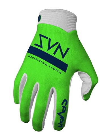 Guantes SEVEN Zero Contour - flo green talla M 2210025-304-M