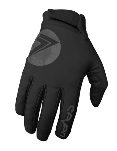 Guantes SEVEN Zero Cold Weather - negro/negro talla M 2210015-004-M