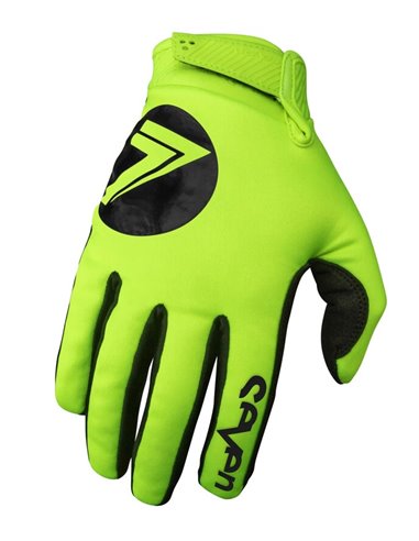 Guantes SEVEN Zero Cold Weather - flo yellow talla M 2210015-701-M