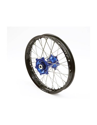 ART rear wheel complete 19x2,15x36, tire black, blue hub, spokes silver 77501502