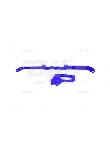 Chain guide + skate UFO-Plast Yamaha blue YA04801-089