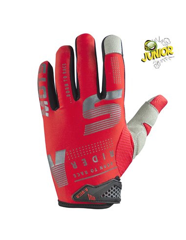 Guantes MOTS RIDER 5 Junior Rojo L 10 años