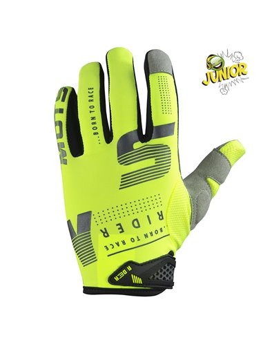 Guantes MOTS RIDER 5 Junior Fluor L 10 años