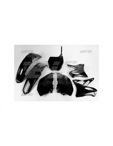 Kit de plástico completo UFO-Plast Yamaha preto YAKIT302-001