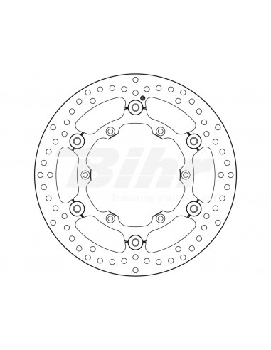 Brembo 78B40848 floating brake disc