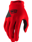 Gants Motocross 100% Ridecamp enfant Rouge Lg 10018-003-06