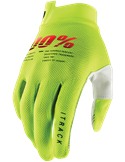 Gants Motocross 100% Enfant Itrack F Jaune Lg 10015-004-06