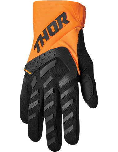 Gants moto cross enfant Thor-MX 2022 Spectrum orange/noir L 3332-1616