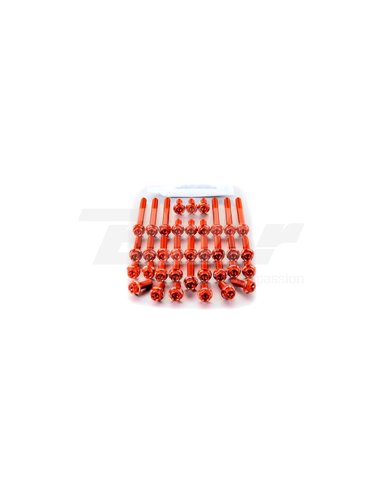 Kit quincaillerie aluminium Race Spec Pro-Bolt EOSU40HXRO Orange