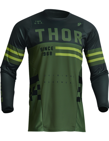 Jersey Yth Pulse Combat Army Xs THOR-MX 2023 2912-2180