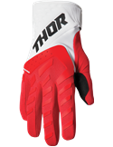 Luvas motocross Thor-MX 2022 Spectrum criança vermelho/branco M 3332-1610