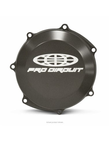 Pro Circuit clutch cover for Yamaha YZ250F: aluminum, black CCY03250F