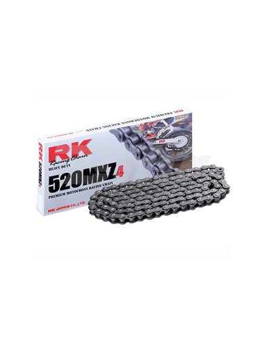 Cadena RK 520MXZ4 amb 112 baules negre