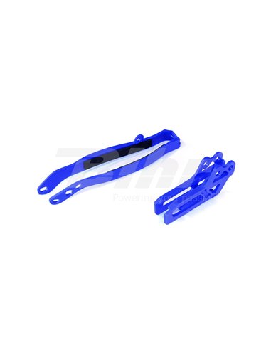 Chain guide + skate UFO-Plast Yamaha blue YA04807-089