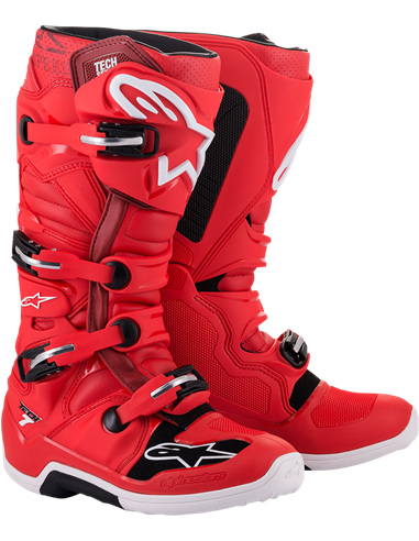 Botas motocross Tech7 Roja 8 Alpinestars 2012014-30-08