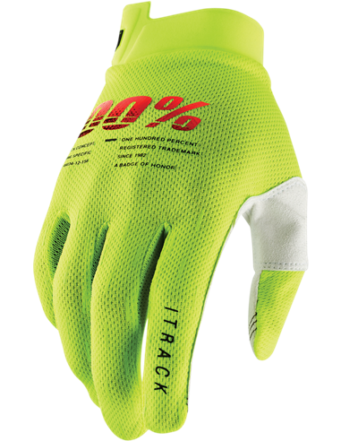 100 % Glove Itrack F Amarillo Md 10015-004-11