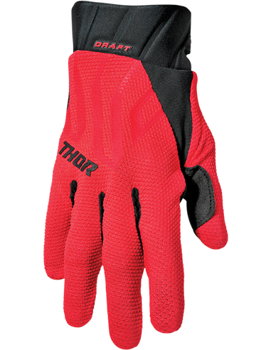 GLOVE Thor-MX 2022 DRAFT RED/BLACK MD 3330-6790