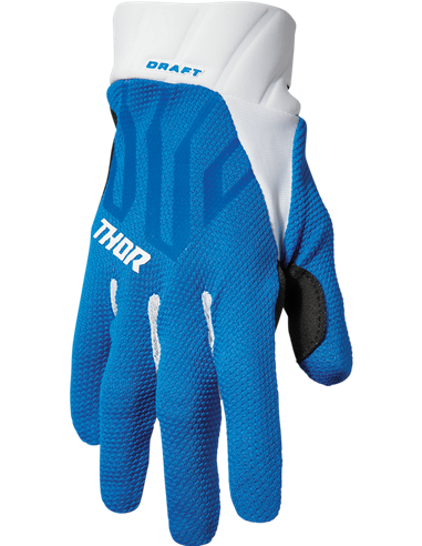 Gants moto cross Thor-MX 2022 Draft bleu/blanc M 3330-6796