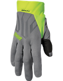 Gants moto cross Thor-MX 2022 Draft gris/acid M 3330-6814