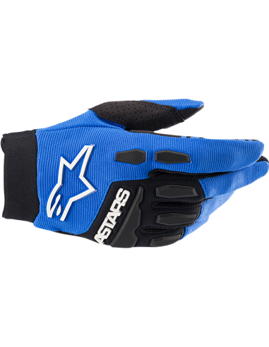 Gants motocross F Bore Bleu/Bk M Alpinestars 3563622-713-M