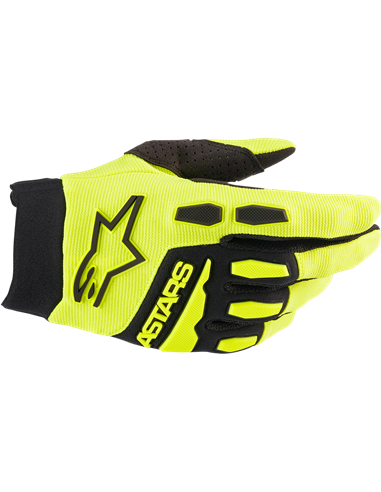 Gants motocross F Alésage Yl/Bk M Alpinestars 3563622-551-M