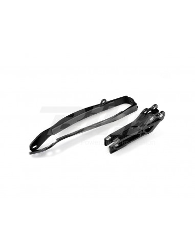 Chain guide + Polisport tilting skid black Yamaha 90586