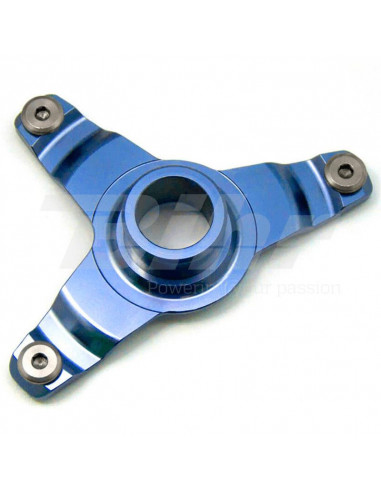 Front disc protector support ART Yamaha blue