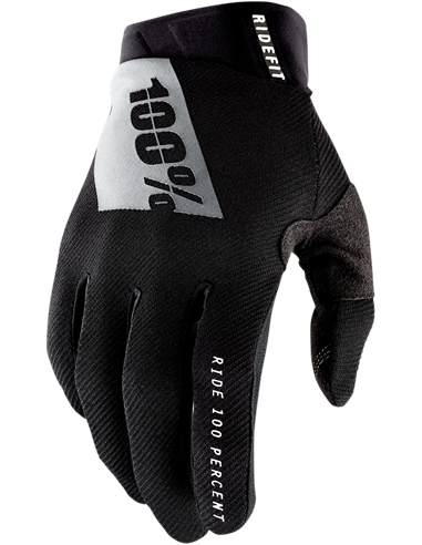 100 % Glove Ridefit Bk Lg 10014-001-12