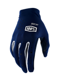 Luvas de motocross 100% funda Mx azul marinho Lg 10027-015-12