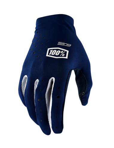 Luvas de motocross 100% funda Mx azul marinho Lg 10027-015-12