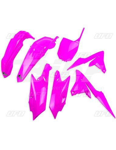 Complete plastic kit UFO-Plast Yamaha pink fluor YAKIT318P