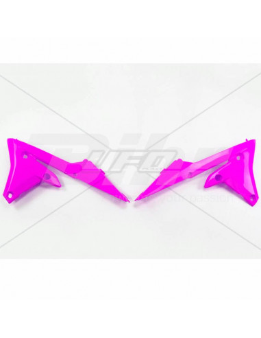 Bouchons de radiateur UFO-Plast Yamaha rose fluor