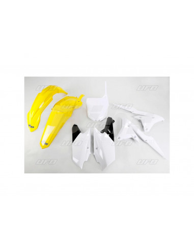 Kit de plástico completo UFO-Plast Yamaha amarelo do 60º aniversário YAKIT318-999D