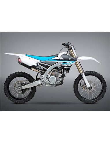 Linha de escapamento completa Yoshimura Signature RS-4, titânio, carbono, Yamaha YZ250F / YZ250FX / WR250F